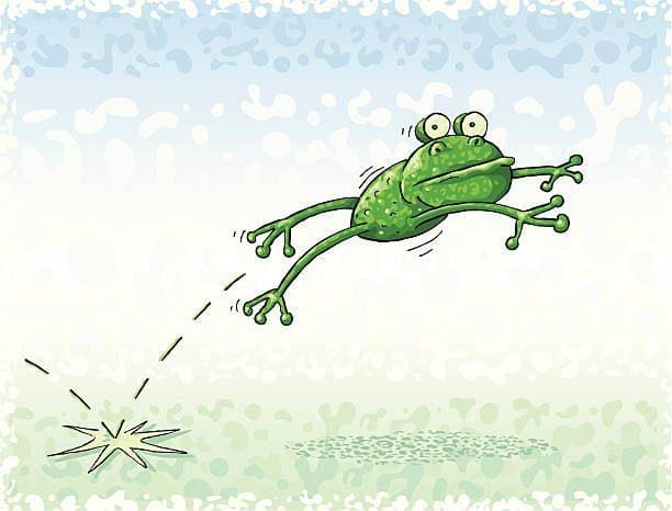 The frog and the Princess – Toad menacing thing of evil love