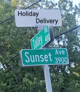 Holiday delivery demand