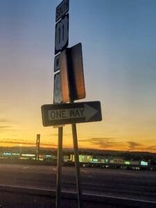 Changing road conditions