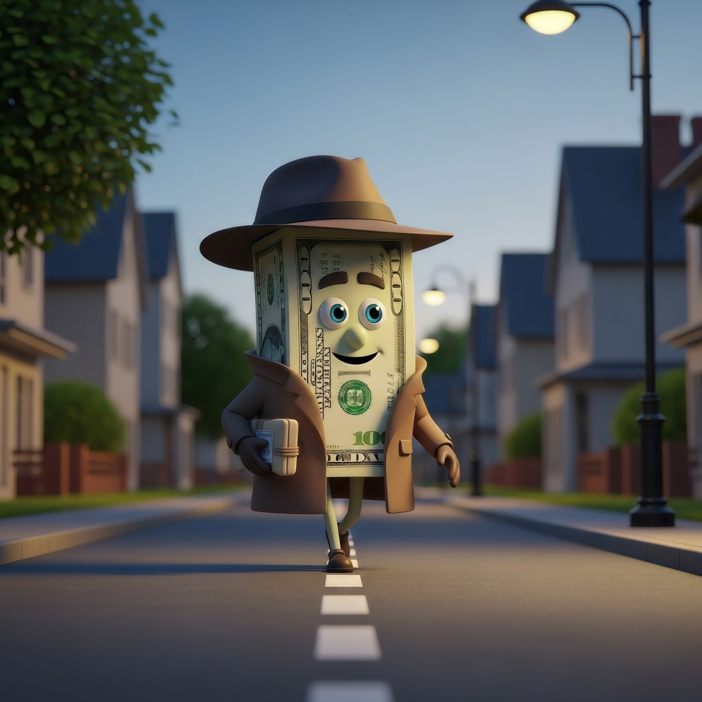 The self employed courier and odd money myths