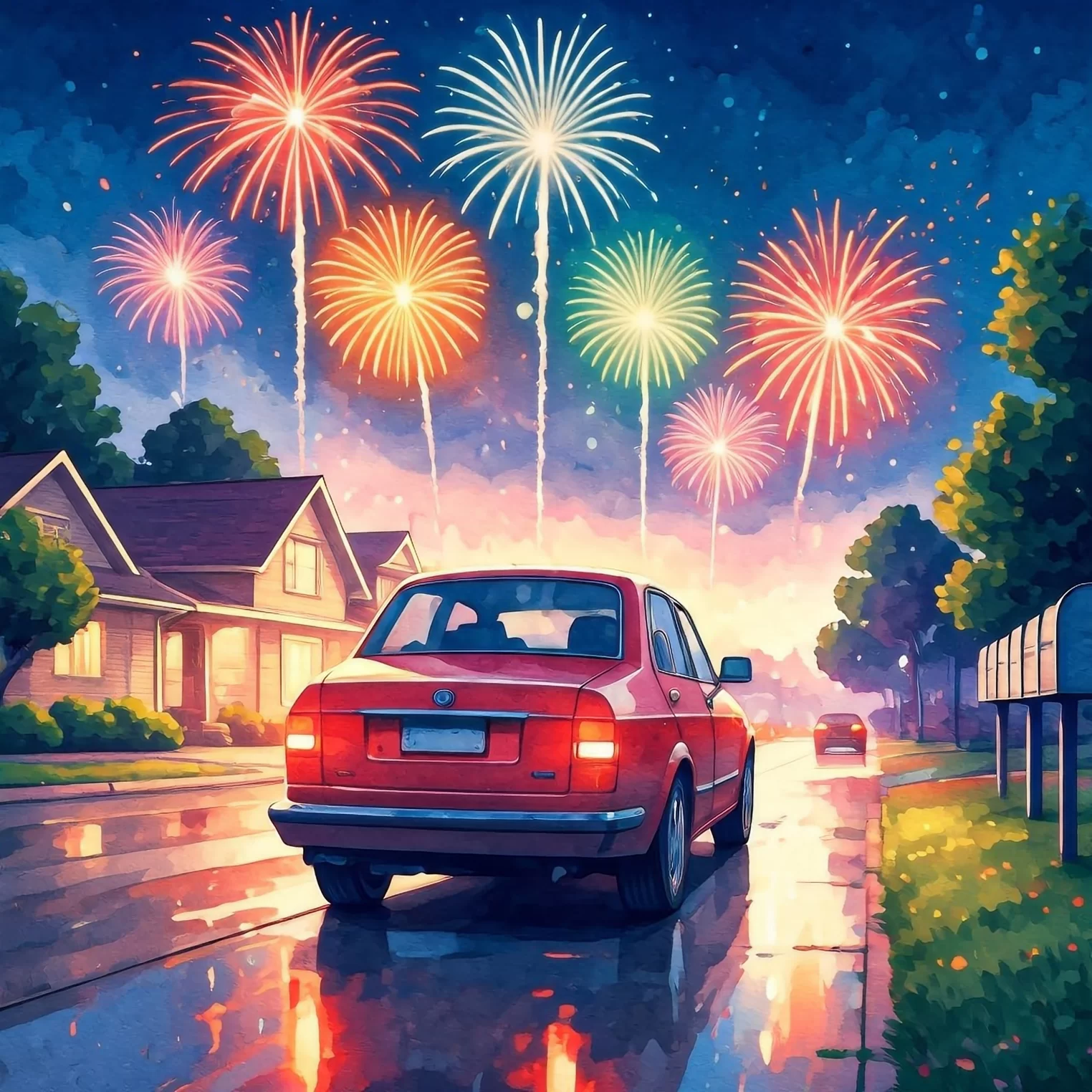 The fireworks delivery and tips for better drop-off safety