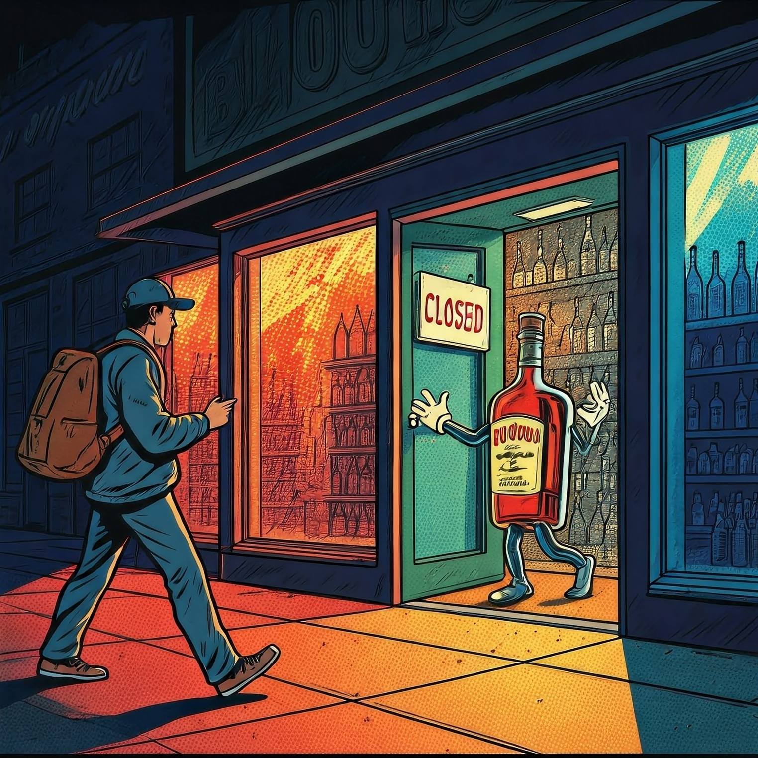 The surging demand of the late night alcohol delivery