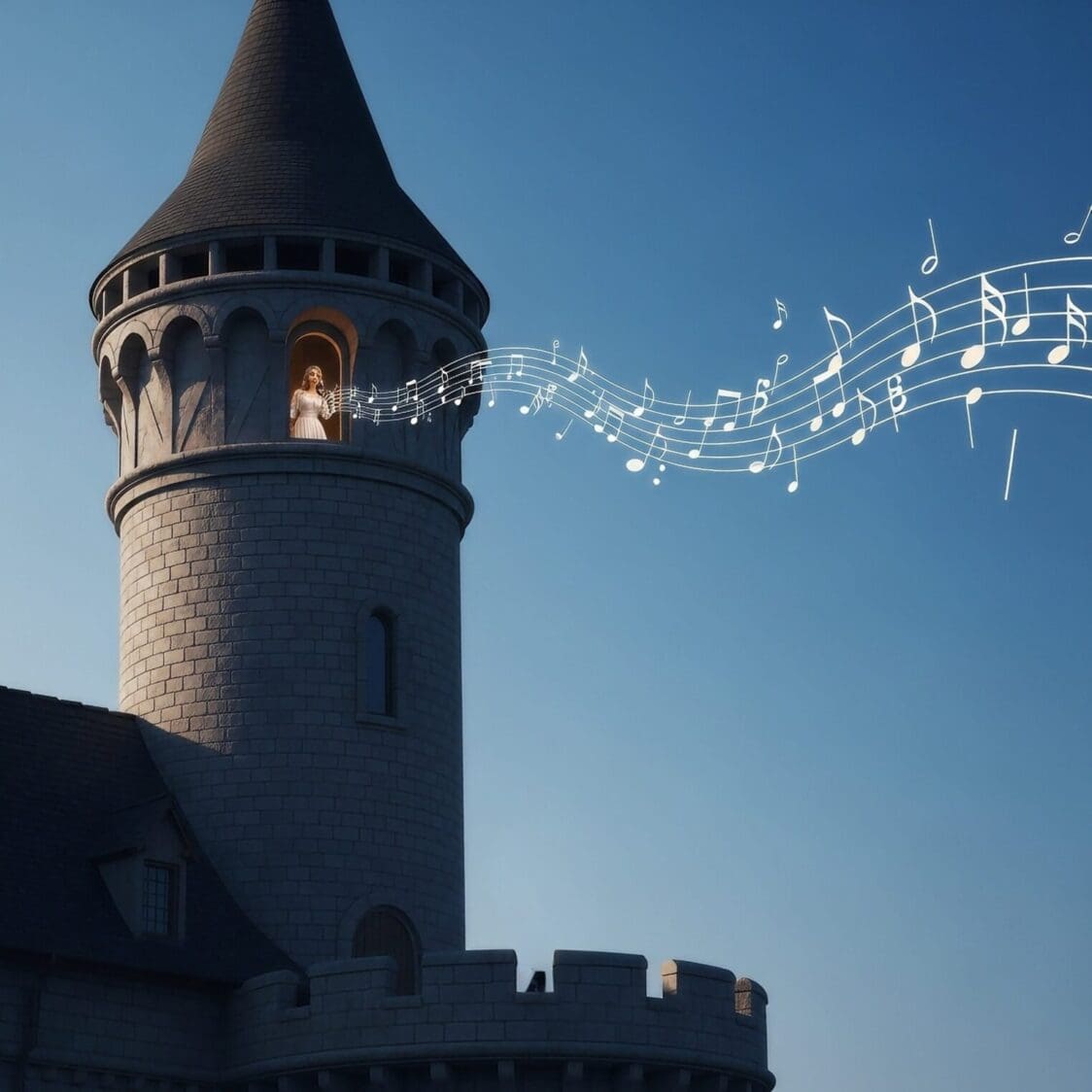 Escape road key and the beautiful Lady of the tower