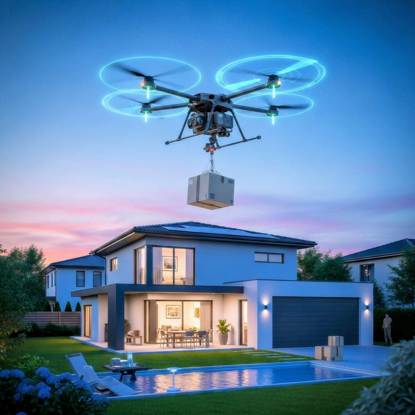 The remote drone and better autonomous delivery