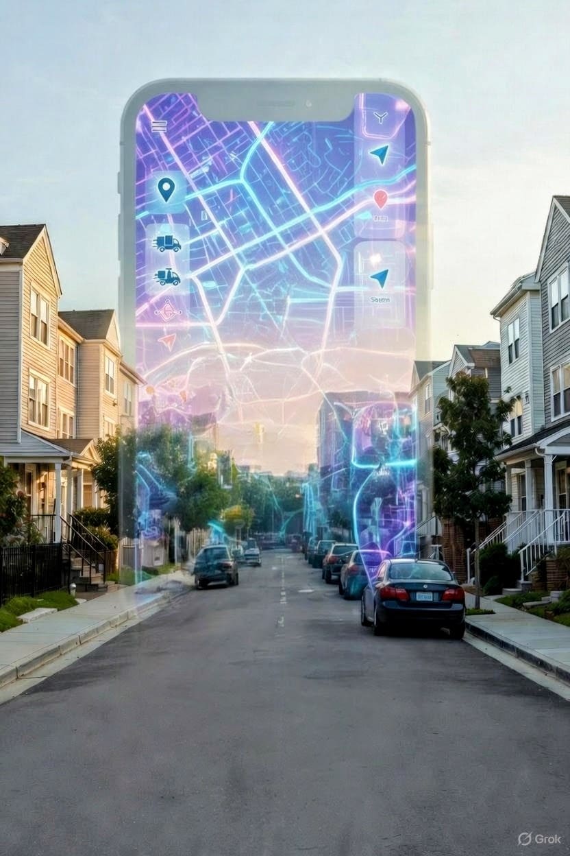 Delivery timing in the background for better drop-offs