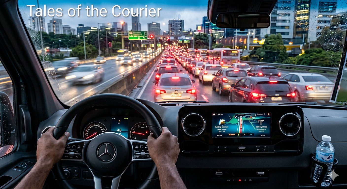 The dedicated rush hour delivery – Tales of the Courier